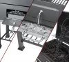 Kerti grillsütő fedéllel, ajándék ponyvával és grillszerszámokkal 114 x 67 x 120 cm