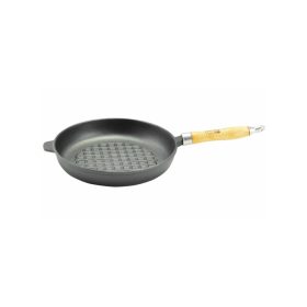 Öntöttvas grill serpenyő kerek 24cm