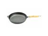 Öntöttvas grill serpenyő kerek 24cm