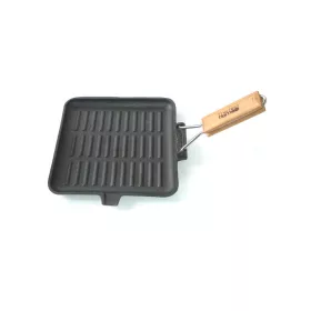 Öntöttvas grill serpenyő 21,5 cm