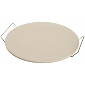 Pizzasütő kő 33 cm állvánnyal