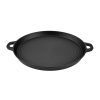 Perfect Home Öntöttvas Grill lap - grill serpenyő kerek 33 cm