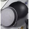 Öntöttvas 3 az 1-ben bogrács / lábas / szeletsütő 32 cm