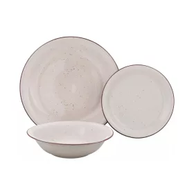 SIENA kerámia étkészlet beige 18 db
