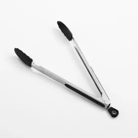   Landmann Grillcsipesz / húsfogó rozsdamentes acél+szilikon 34cm