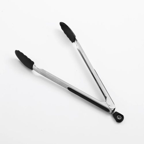 Landmann Grillcsipesz / húsfogó rozsdamentes acél+szilikon 34cm