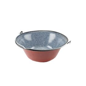 Zománc bogrács 14 liter