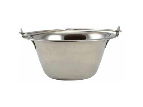 Inox vastagfalú bogrács 6 liter