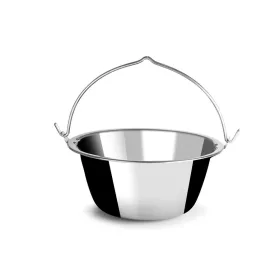 Inox vastagfalú bogrács 15 liter