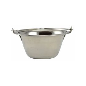 Inox vastagfalú bogrács 20 liter