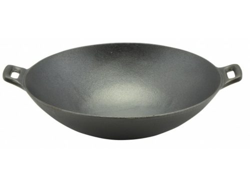 Öntöttvas wok 36.6 cm