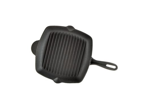 Öntöttvas grillserpenyő csőrös