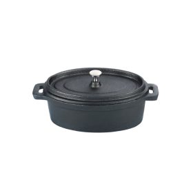 Öntöttvas lábas mini 17 cm