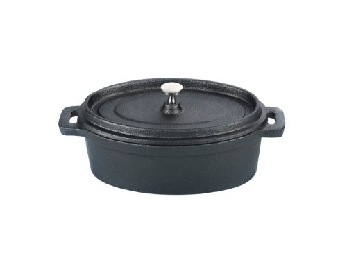 Öntöttvas lábas mini 17 cm
