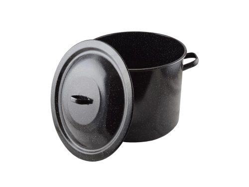 Zománcozott fazék fedővel 30 literes