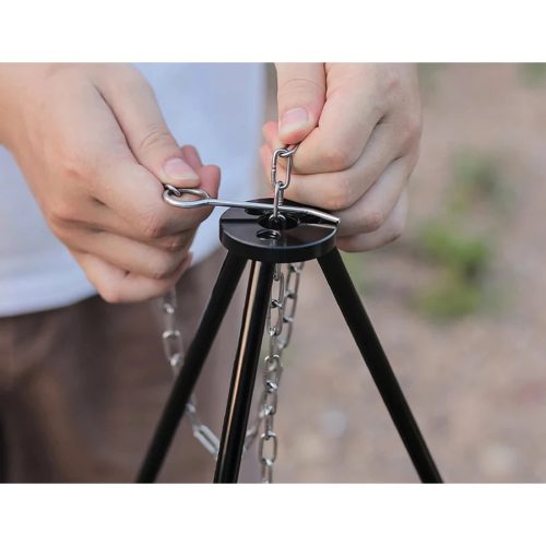 Szétszedhető bográcsállvány 120 cm