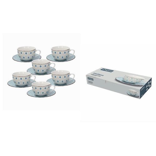 Tognana CASABLANCA METROPOL porcelán teás készlet 22cl 6db