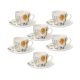 Tognana Audrey IRIS porcelán teás készlet 20cl 6db