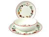 Tognana Carol Edge porcelán étkészlet 12 db (Mézi)