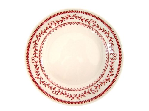 Tognana Magia Madison porcelán étkészlet 18 db (piros dekor)