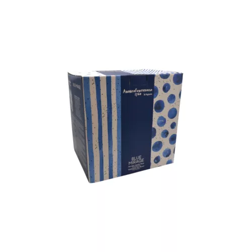 Tognana Moon Blue Mirage porcelán étkészlet 18 részes