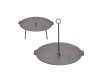Öntöttvas grill tárcsa - boronatárcsa kétfunkciós 44 cm