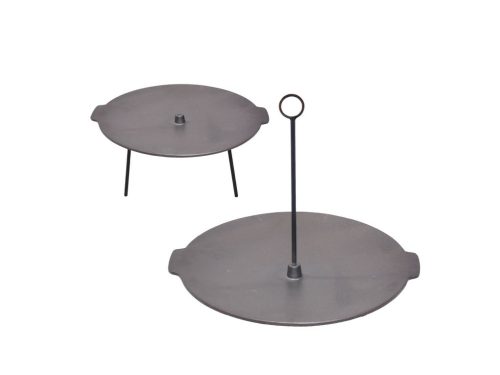Öntöttvas grill tárcsa - boronatárcsa kétfunkciós 44 cm