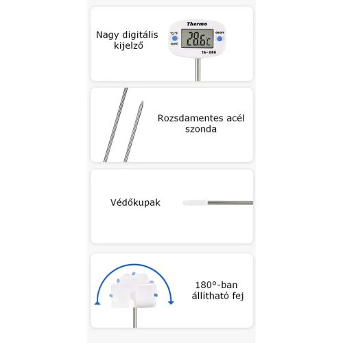 Digitális Maghőmérő