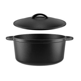 Öntöttvas Lábas 26 cm 5 liter Íves fülű