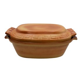 Terracotta agyag római tál 6 liter