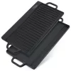 Kétoldalas öntöttvas grill-lap 50,5 x 23,5 cm