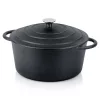Öntöttvas fazék fedővel 26 cm 5 l