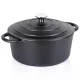 Öntöttvas fazék fedővel 22 cm 2,6 l