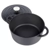 Öntöttvas fazék fedővel 22 cm 2,6 l