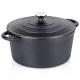 Öntöttvas fazék fedővel 24 cm 3,9 l