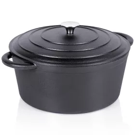 Öntöttvas fazék fedővel 28 cm 5,9 liter
