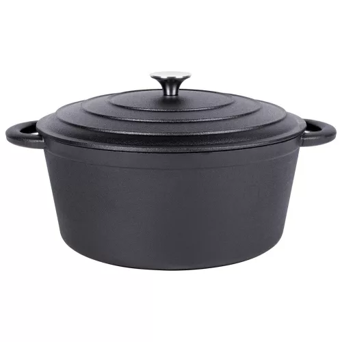 Öntöttvas fazék fedővel 28 cm 5,9 liter
