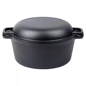 Öntöttvas fazék 2 az 1-ben 26 cm 4,5 liter + 1,6 liter