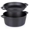 Öntöttvas fazék 2 az 1-ben 26 cm 4,5 liter + 1,6 liter