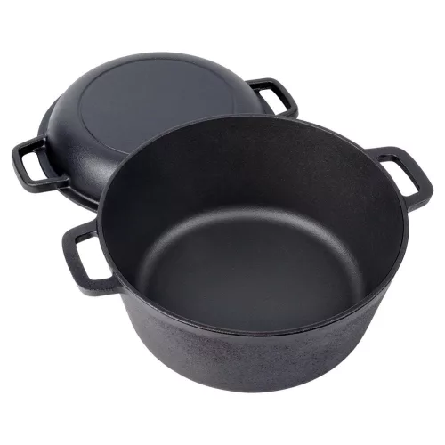 Öntöttvas fazék 2 az 1-ben 26 cm 4,5 liter + 1,6 liter