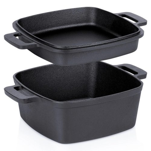 Öntöttvas edény 2 az 1-ben 25 cm 4,5 liter + 1,8 liter