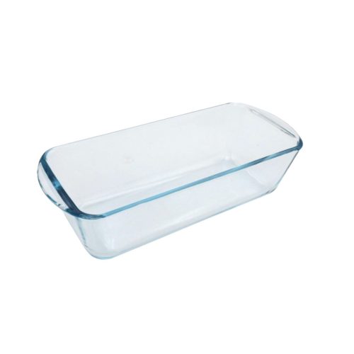 Pyrex Cook & Enjoy szögletes üveg püspökkenyér forma 28 x 12 x 8 cm 1,5 liter