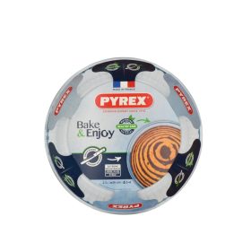 Pyrex Bake & Enjoy kerek üveg sütőforma 26 cm 2,1 liter