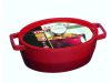 PYREX SlowCook Öntöttvas Kacsasütő, sütőtál  29 cm