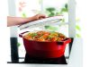 PYREX SlowCook Öntöttvas Kacsasütő, sütőtál  29 cm