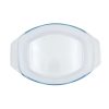 Pyrex Let's Share ovális üveg kacsasütő tepsi 35 x 24 x 7 cm 3 liter