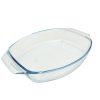 Pyrex Irresistible ovális üveg kacsasütő tepsi 39 x 27 cm 4 liter