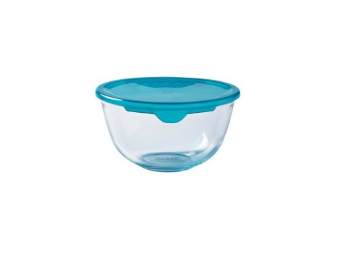 Pyrex keverőtál műanyag fedővel 2,3 liter 21 cm