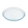 Pyrex Bake & Enjoy kerek üveg sütőforma 31 cm 1,9 liter
