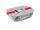 Pyrex COOK&HEAT Szögletes sütőtál műanyagfedővel 2,5 liter 28x20x8 cm